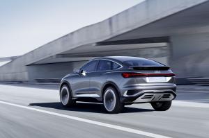 Audi Q4 Sportback e-tron Concept 2020 года 